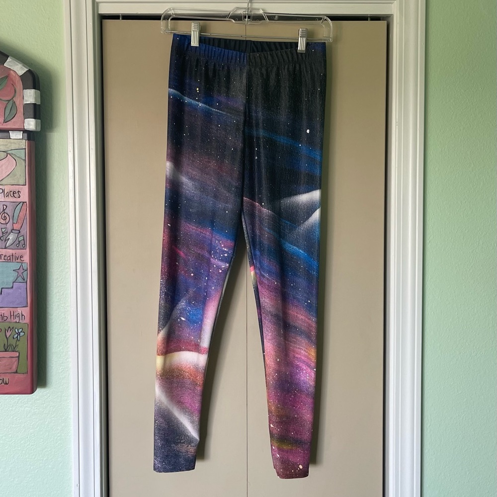 Parallel Universe Leggings. By Dorothy Warly Denver, International Artist. M.